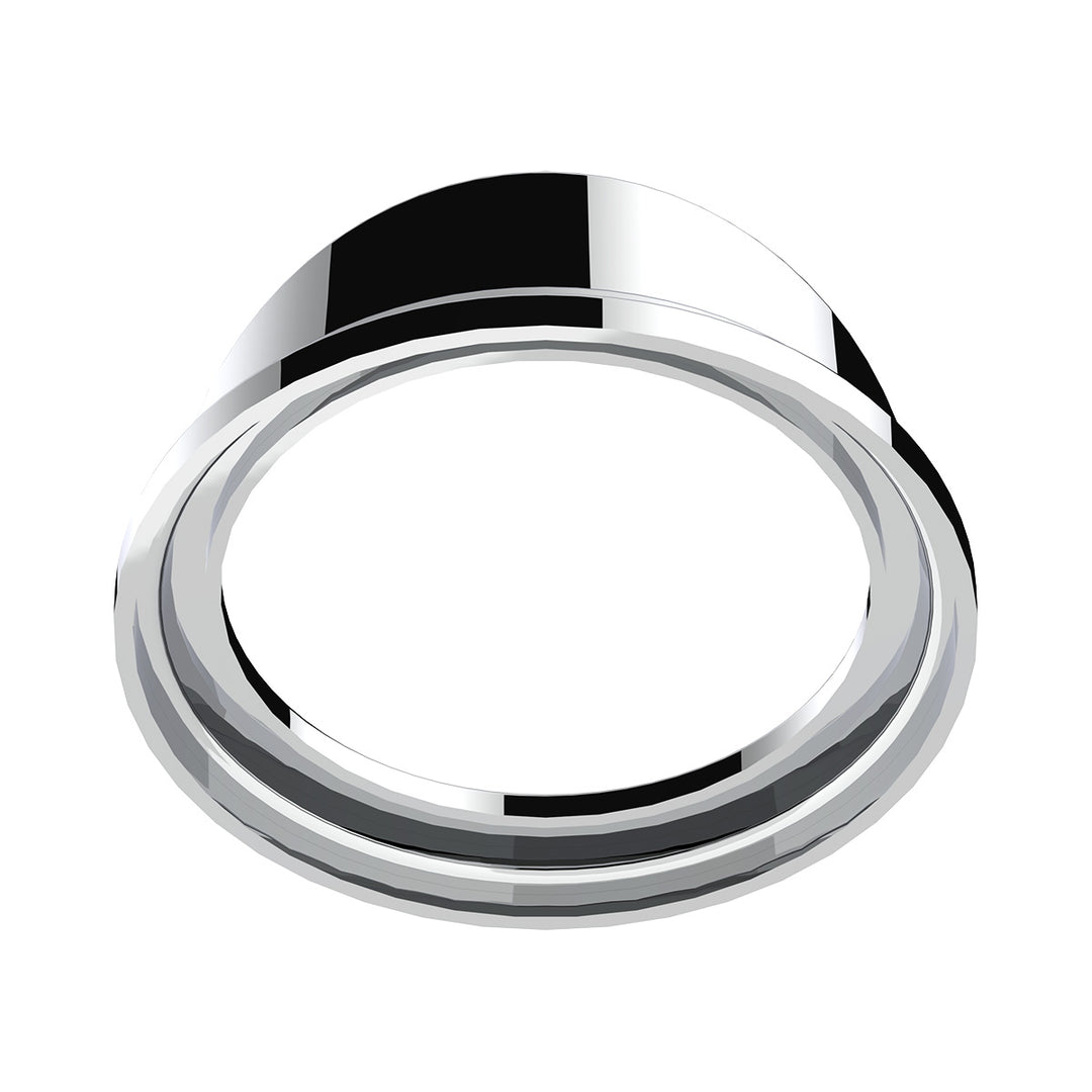 Chrome Plastic Pyrometer Gauge Bezel With Visor For Freightliner -Classic Design