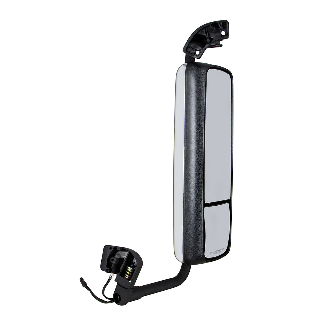 Chrome Heated Mirror Assembly For 2004-2012 Volvo VNL - Passenger