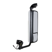 Chrome Heated Mirror Assembly For 2004-2012 Volvo VNL - Passenger
