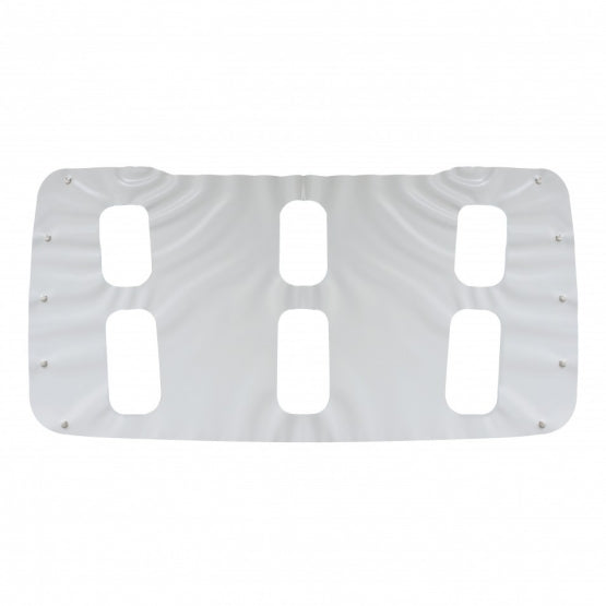 White Vinyl Front Winter Guard For 2008-2017 Freightliner Cascadia