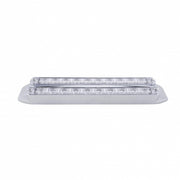 Dual 10 LED 9" Turn Signal Light Bars - Amber LED/Clear Lens