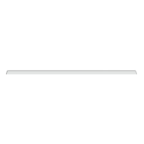 Chrome Plastic Headliner Warning Lights Bezel For Kenworth W900 (1990-2005) And T800/T600 (1993-2005)