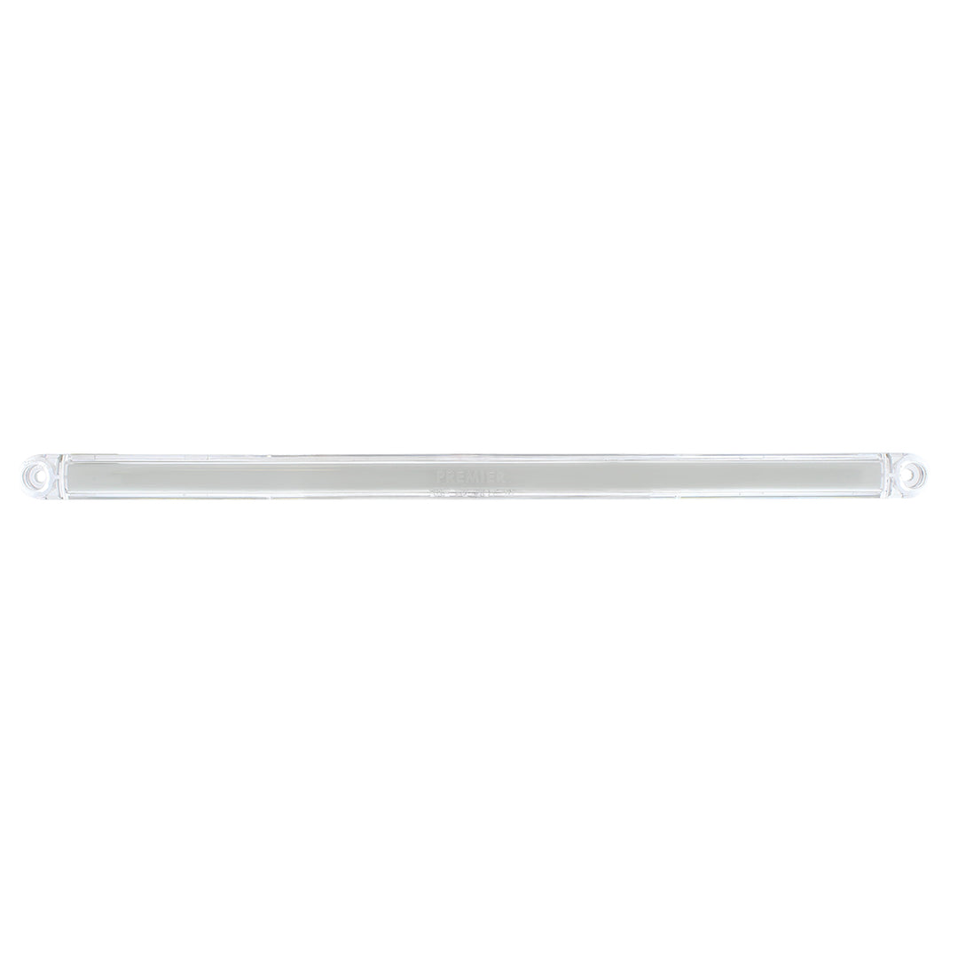 24 LED Dual Function 12" GloLight Bar (Stop, Turn &amp; Tail) - Red LED/Clear Lens (Card)