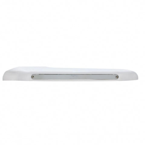14 Amber LED Front Fender Cover For Peterbilt 388 (2008-2015) & 389 (2008-2023)-Chrome Lens - Driver