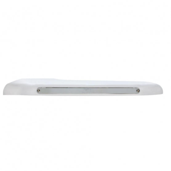 14 Amber LED Front Fender Cover For Peterbilt 388 (2008-2015) & 389 (2008-2023)-Chrome Lens - Driver