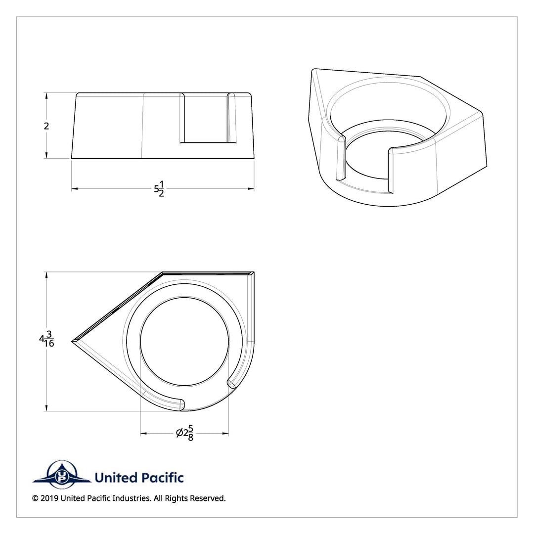 Chrome Plastic Cup Holder For 1986 &amp; Up Freightliner Classic &amp; FLD - Driver