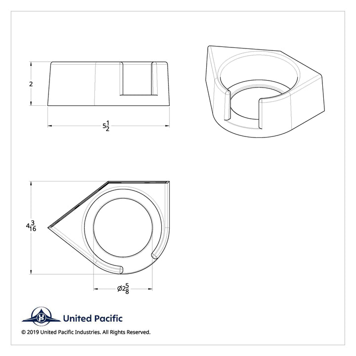 Chrome Plastic Cup Holder For 1986 &amp; Up Freightliner Classic &amp; FLD - Driver
