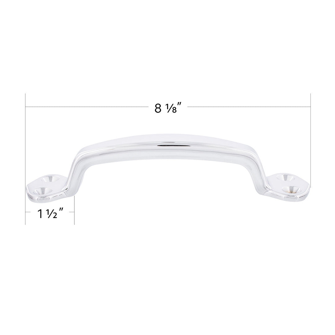 Chrome Die Cast Grab Handle Kit With Mounting Hardware