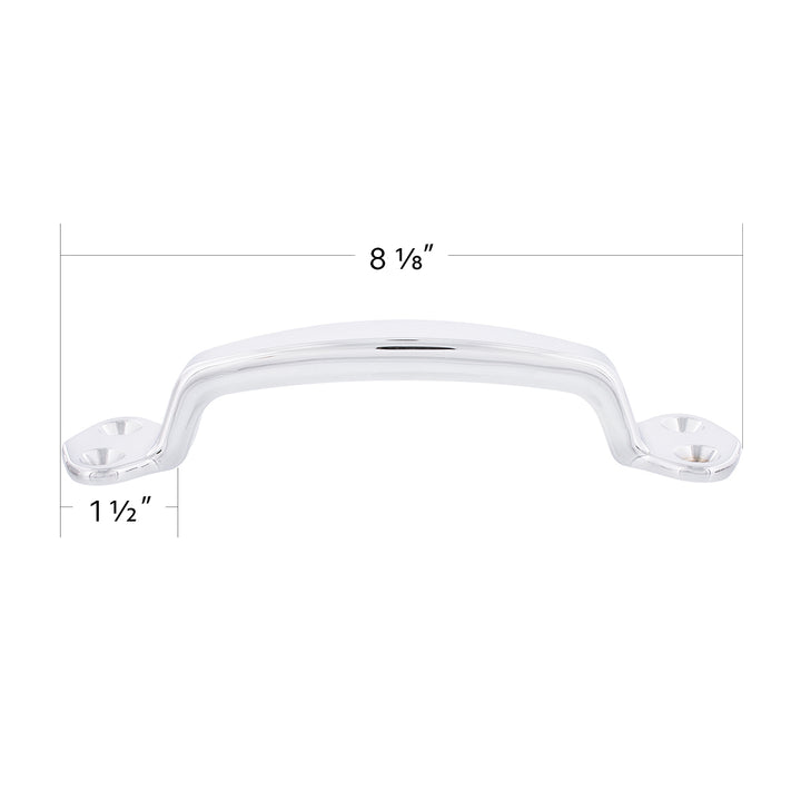 Chrome Die Cast Grab Handle Kit With Mounting Hardware