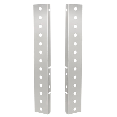 Peterbilt Stainless Front Air Cleaner Bracket Only - 26 Mini Light Cutouts