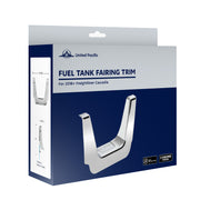 Chrome Plastic Fuel Tank Fairing Trim For 2018-2024 Freightliner Cascadia