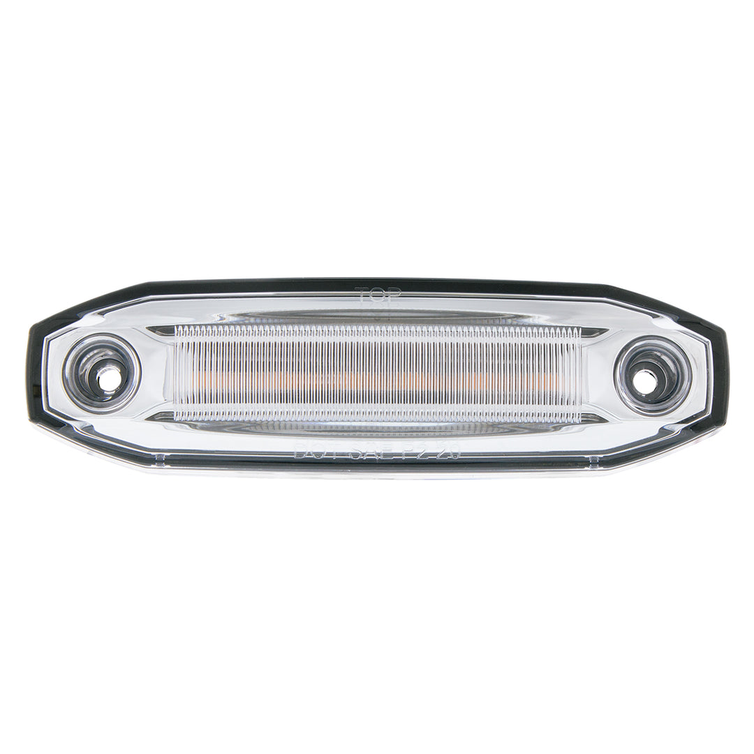 6 Amber LED Light (Clearance/Marker) With 6 Amber LED Side Ditch Light