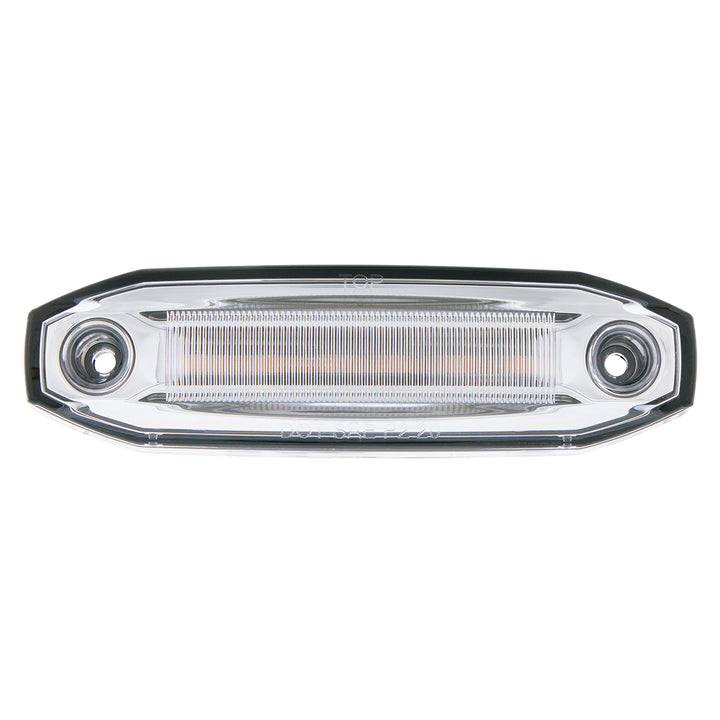 6 Amber LED Light (Clearance/Marker) With 6 Amber LED Side Ditch Light