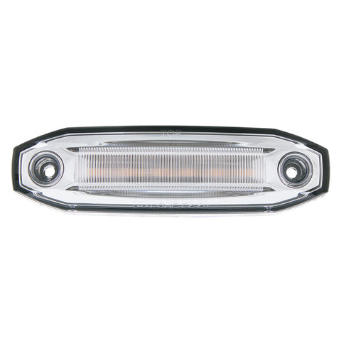 6 Amber LED Light (Clearance/Marker) With 6 Amber LED Side Ditch Light
