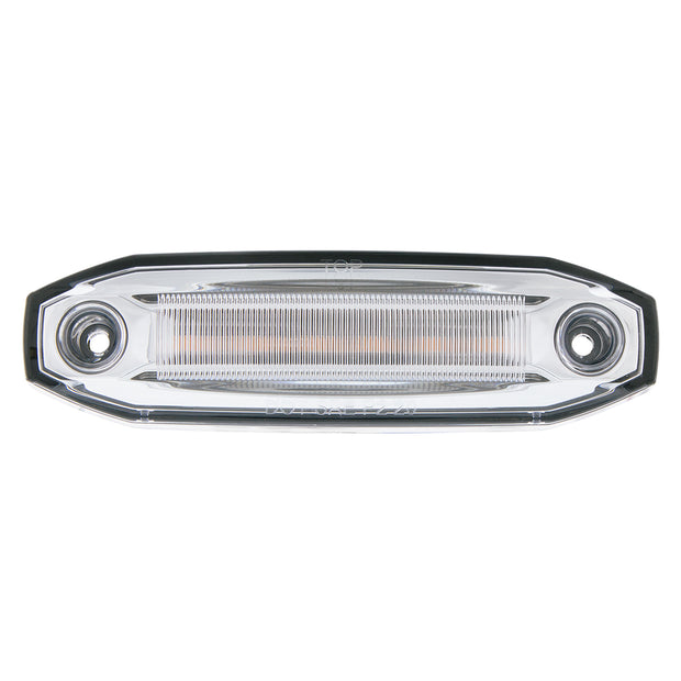 6 Amber LED Light (Clearance/Marker) With 6 Amber LED Side Ditch Light