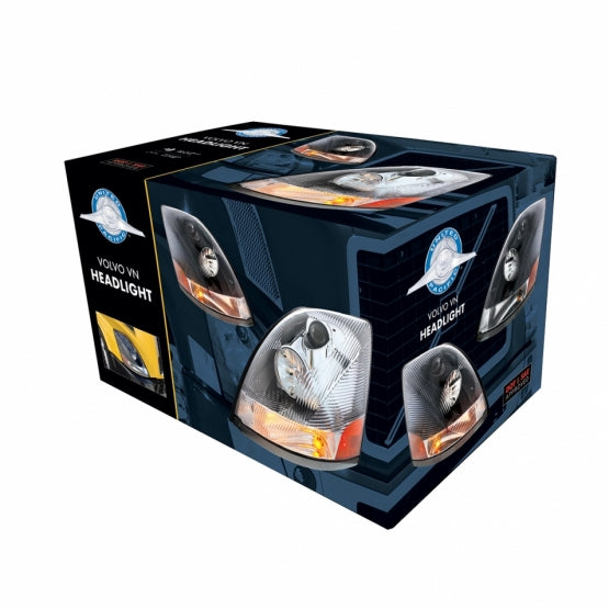 Blackout Headlight For 2003-2017 Volvo VN/VNL - Driver