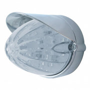 19 LED Watermelon Grakon 1000 Flush Mount Kit With Visor - Amber LED/Clear Lens