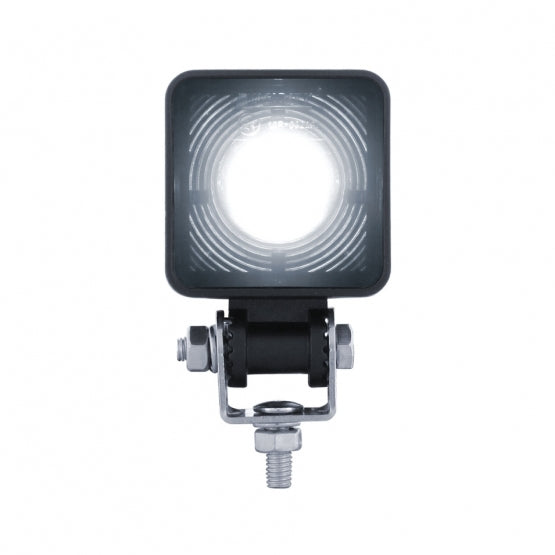 1 High Power 10-Watt LED Square Mini Work Light - 800 Lumens
