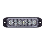 6 High Power LED "Competition Series" Slim Warning Light - Red