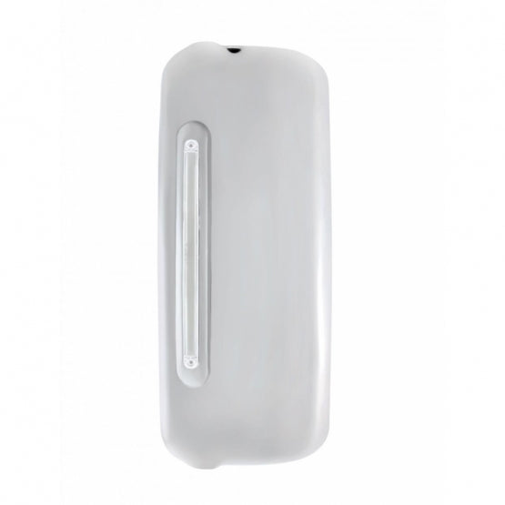 Mirror Cover With 24 Amber LED 12" GloLight For 2005+ Freightliner Century/Columbia- Driver -Clear Lens