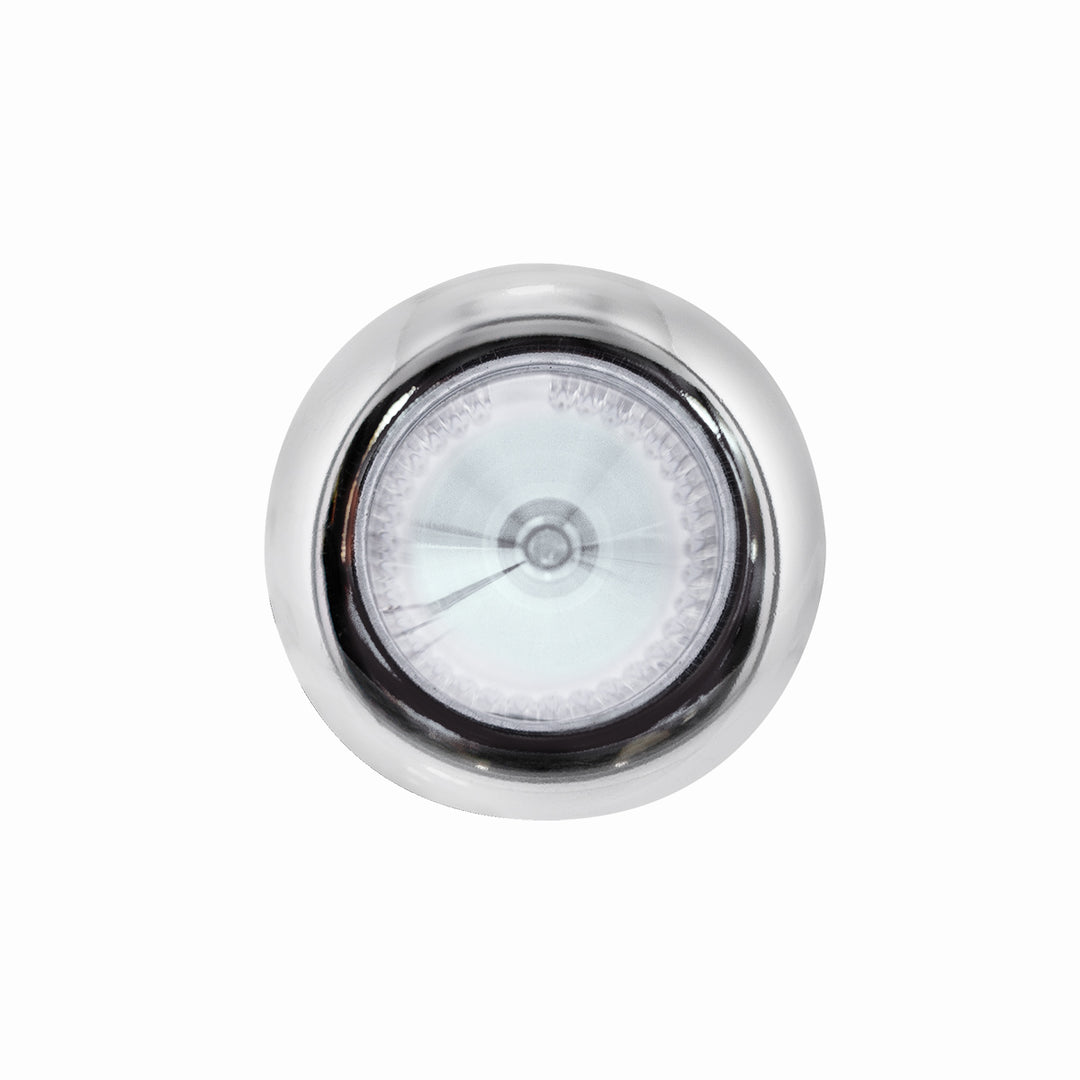 4 LED Dual Function 3/4" Mini Spike Light With SS Bezel (Clearance/Marker) - White LED/Clear Lens