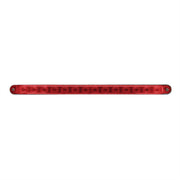 14 LED 12" Sequential Light Bar With Bezel - Red LED/Red Lens