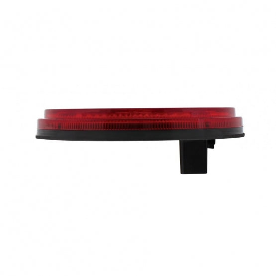7 LED 4" Round Competition Series Light (Stop, Turn &amp; Tail) - Red LED/Red Lens