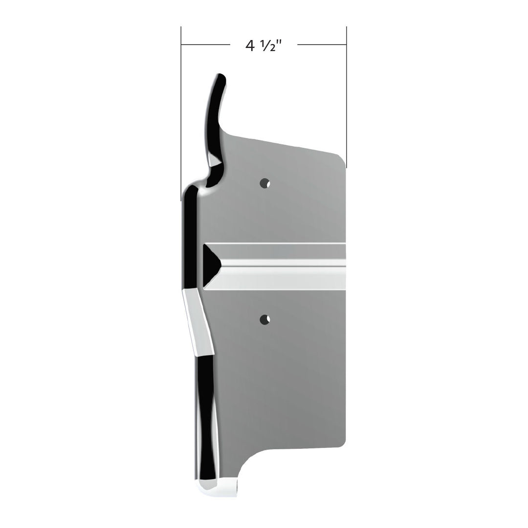 Chrome Plastic Mid Steering Column Cover For Peterbilt 379/378 (1998-2005), 335 (2005-2010), 330 (2000-2010)