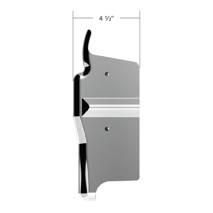 Chrome Plastic Mid Steering Column Cover For Peterbilt 379/378 (1998-2005), 335 (2005-2010), 330 (2000-2010)