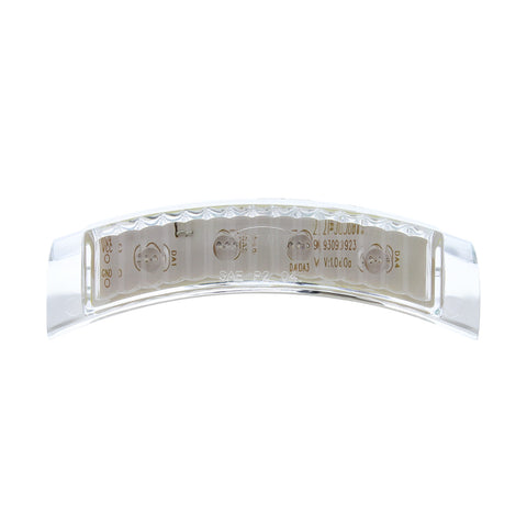 4 LED Headlight Turn Signal Light - Amber LED/Clear Lens