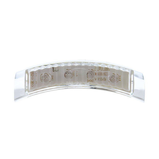 4 LED Headlight Turn Signal Light - Amber LED/Clear Lens