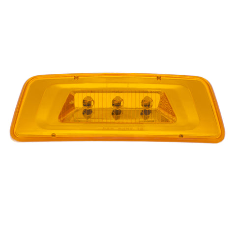 3 LED Fender Turn Signal/Parking Light For Kenworth T680/T700/T880 - Amber LED/Amber Lens