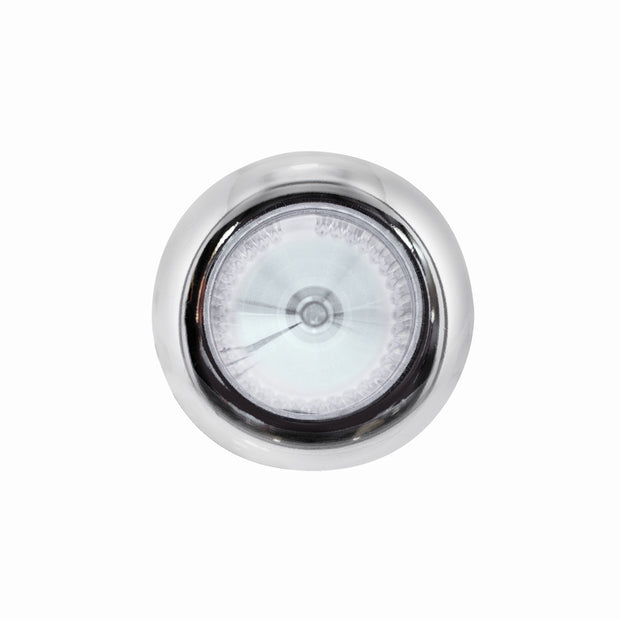 4 LED Dual Function 3/4" Mini Spike Light With SS Bezel (Clearance/Marker) - Blue LED/Clear Lens
