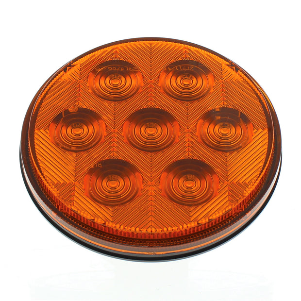 7 LED 4" Competition Series Turn Signal Light - Amber LED/Amber Lens