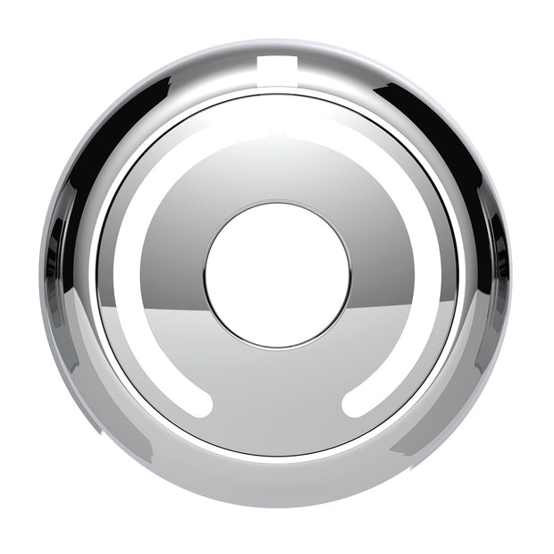 Chrome Plastic A/C Control 6-Piece Dial Covers For 2018-2023 Freightliner Cascadia