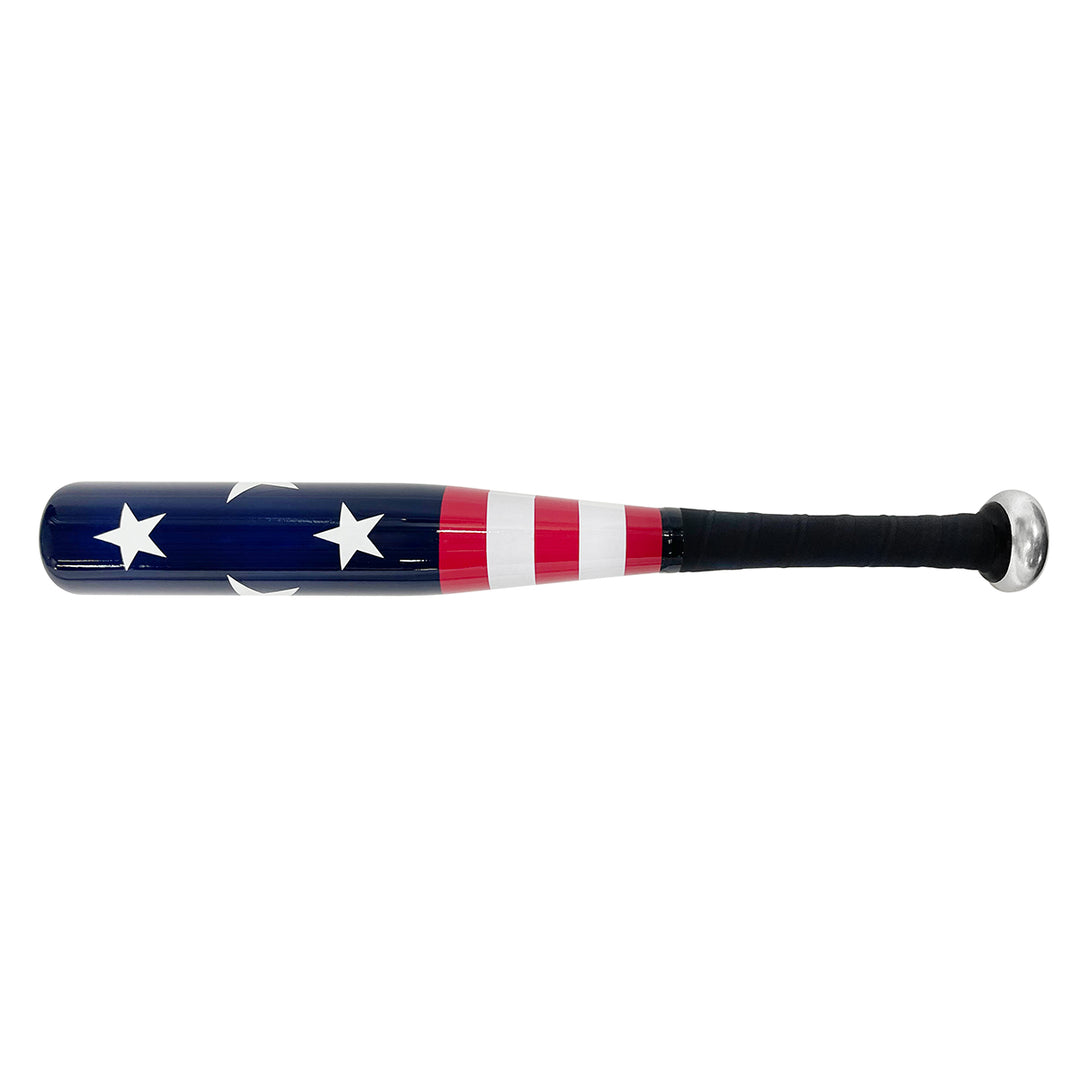 17" Aluminum Tire Checker Bat With USA Flag Graphic