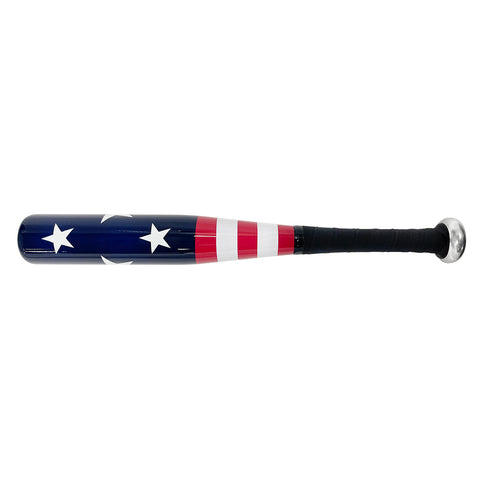 17" Aluminum Tire Checker Bat With USA Flag Graphic