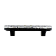 6" Oval Combo Light With 14 LED Stop, Turn & Tail & 16 LED Back-Up - Red LED/Clear Lens
