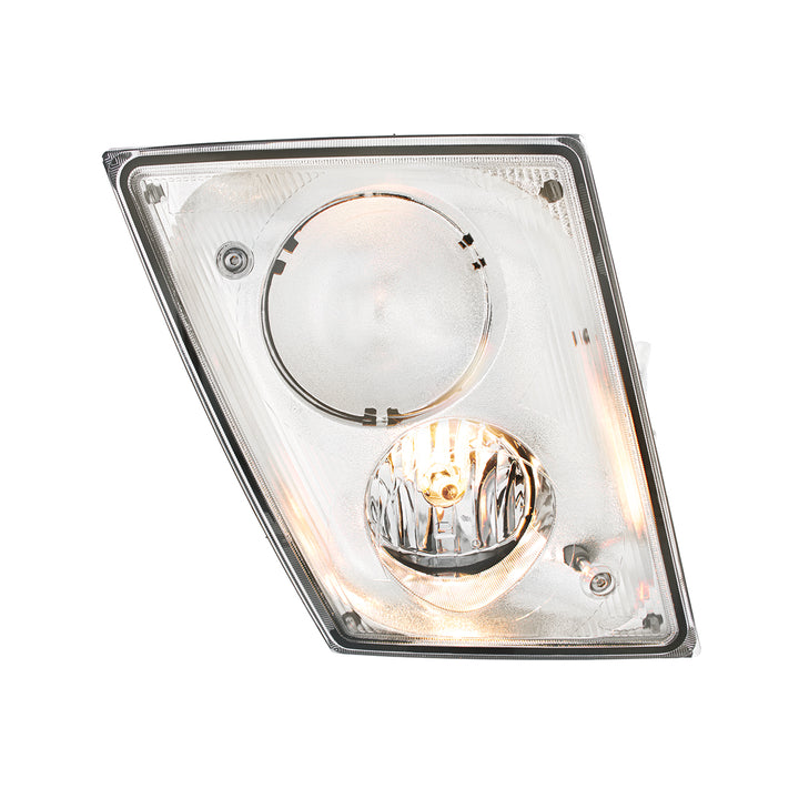 Chrome Fog Light Assembly For 2003-2017 Volvo VN/VNL - Passenger