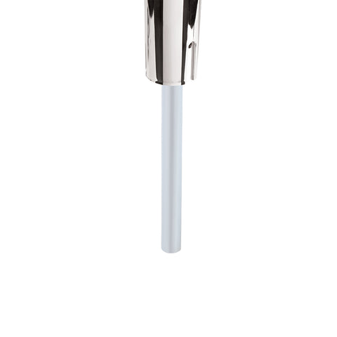 12" Shifter Shaft Extension - Liquid Silver