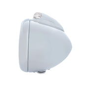Stainless Steel Guide 682-C Headlight No Bulb With Dual Mode LED Signal - Clear Lens