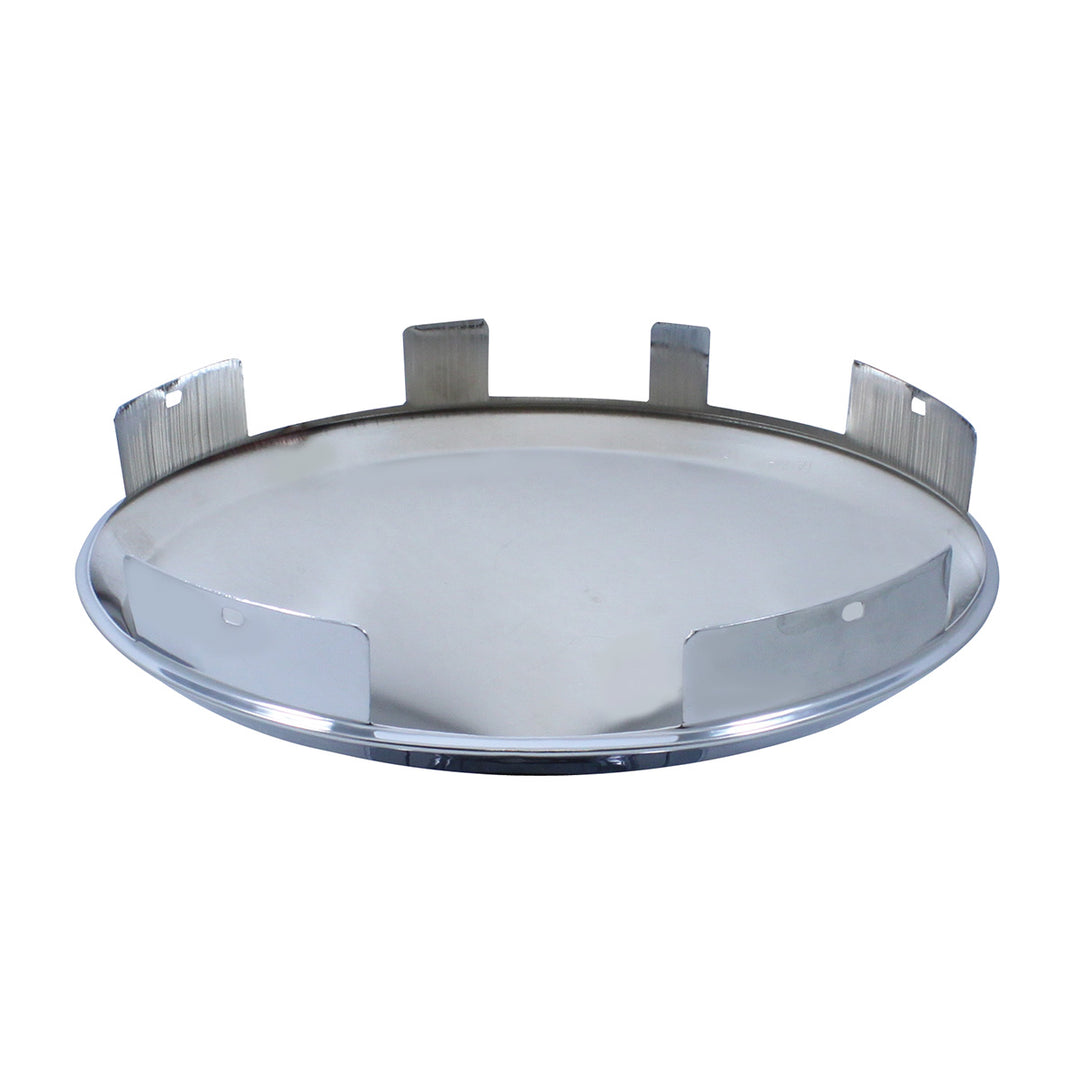Universal Chrome Pointed Front Hubcap - 1" Lip