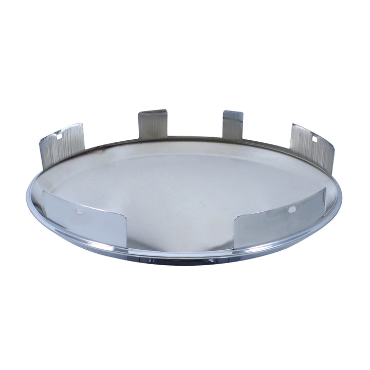Universal Chrome Pointed Front Hubcap - 1" Lip
