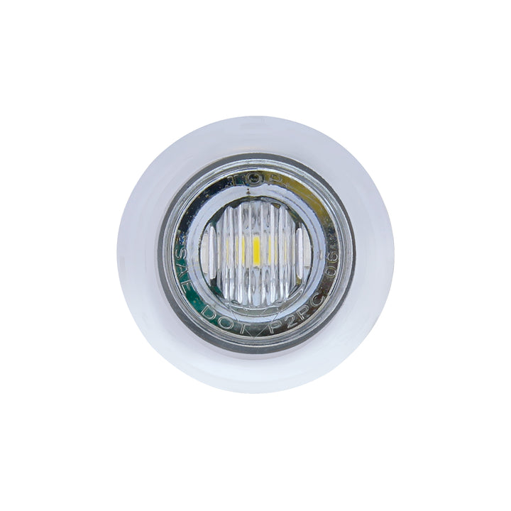 3 LED 3/4" Mini Double Fury Light (Clearance/Marker) - Red LED/White LED