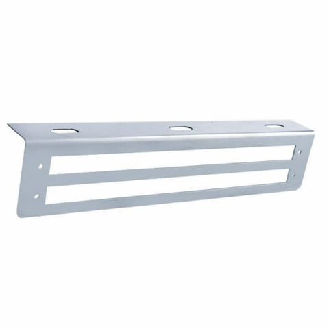 12-3/4" Stainless Light Bracket With 2X 12" Light Cutout (Bulk)