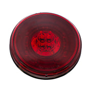 13 LED 4" Round Abyss Light (Stop, Turn & Tail) - Red LED/Red Lens