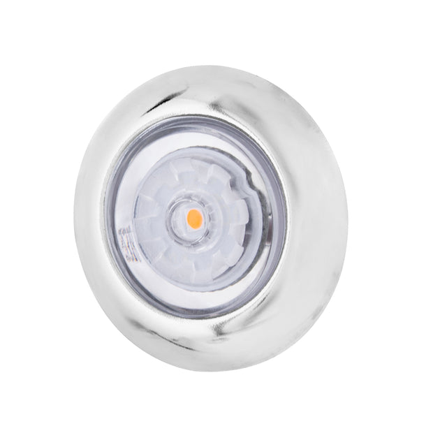 LED Single Function ArcBlast 3/4" Mini Light (Clearance/Marker) - Amber LED/Clear Lens