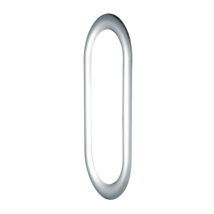 Stainless Steel Oval Window Trim With Sealant Adhesive For Peterbilt
