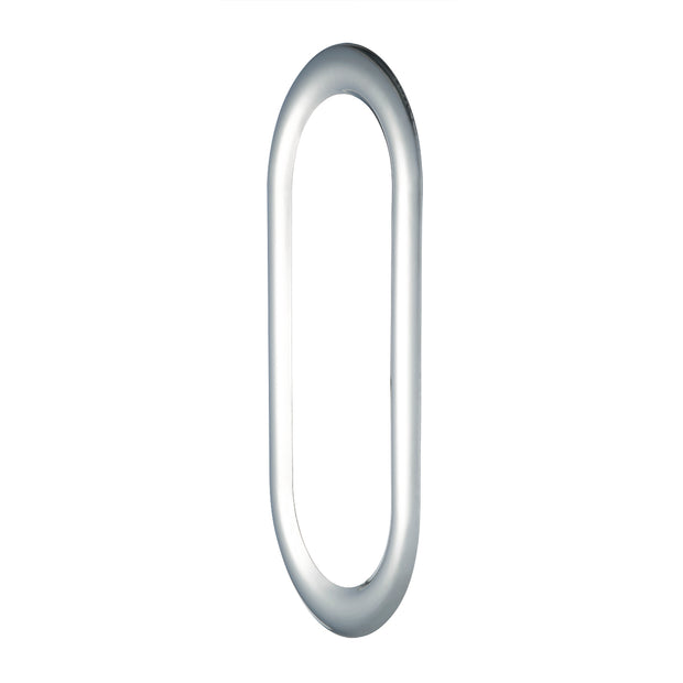 Stainless Steel Oval Window Trim With Sealant Adhesive For Peterbilt