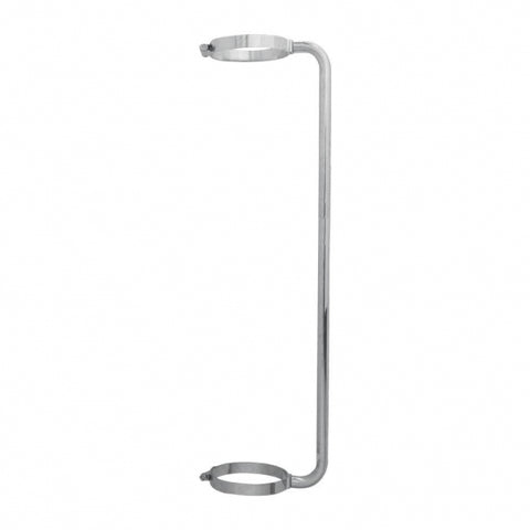 45" Chrome Exhaust Grab Handle - 7" Clamp